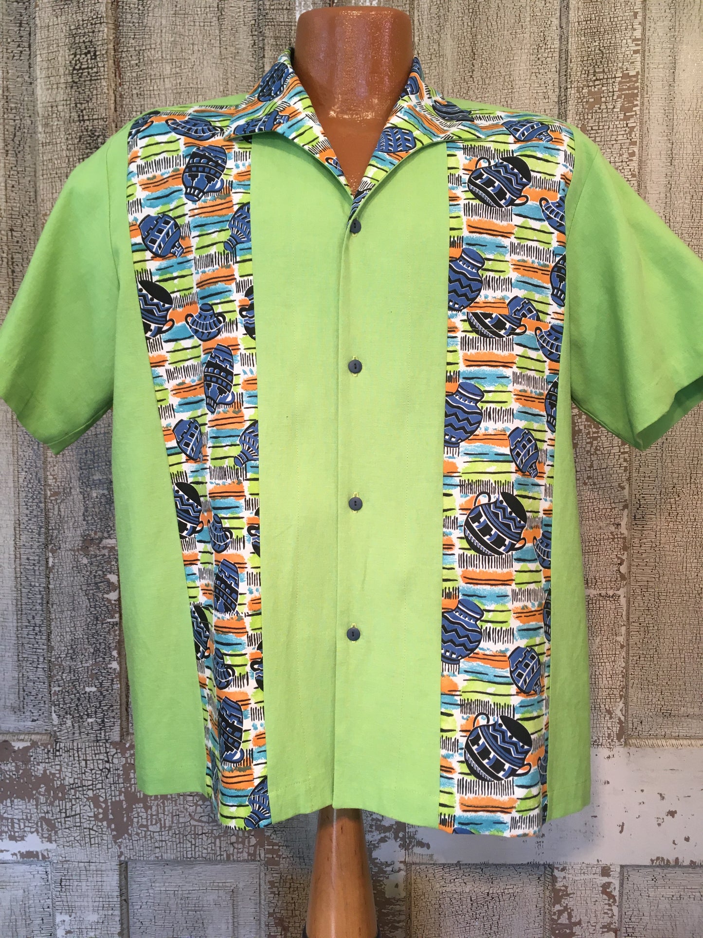 Martini Shirt- Lime/ Clay Pots