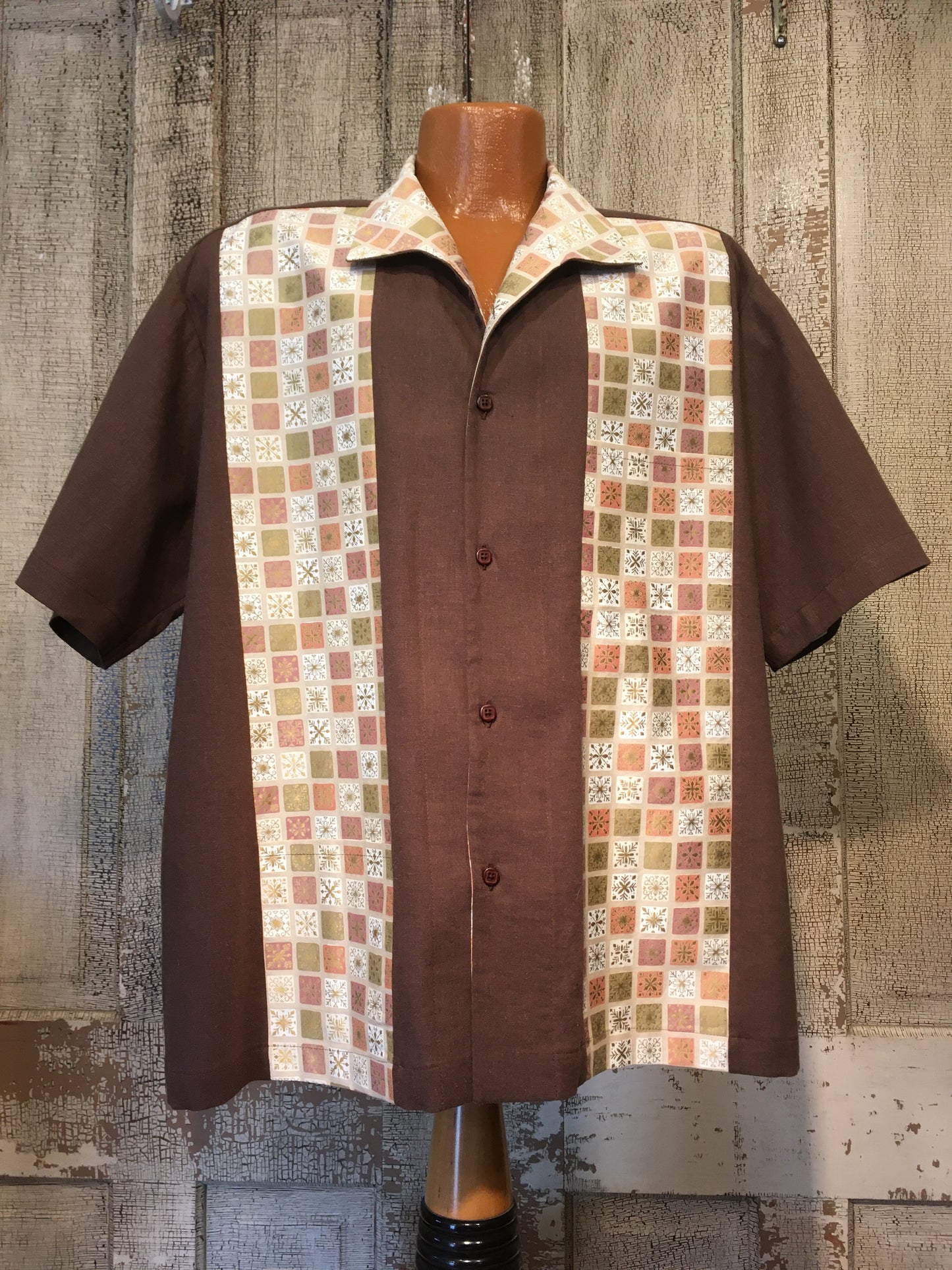 Martini Shirt- Cordovan/ Granada