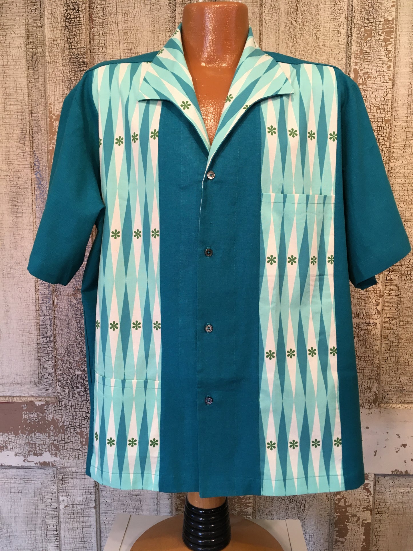 Martini Shirt- Jupiter/ Aqua Diamond