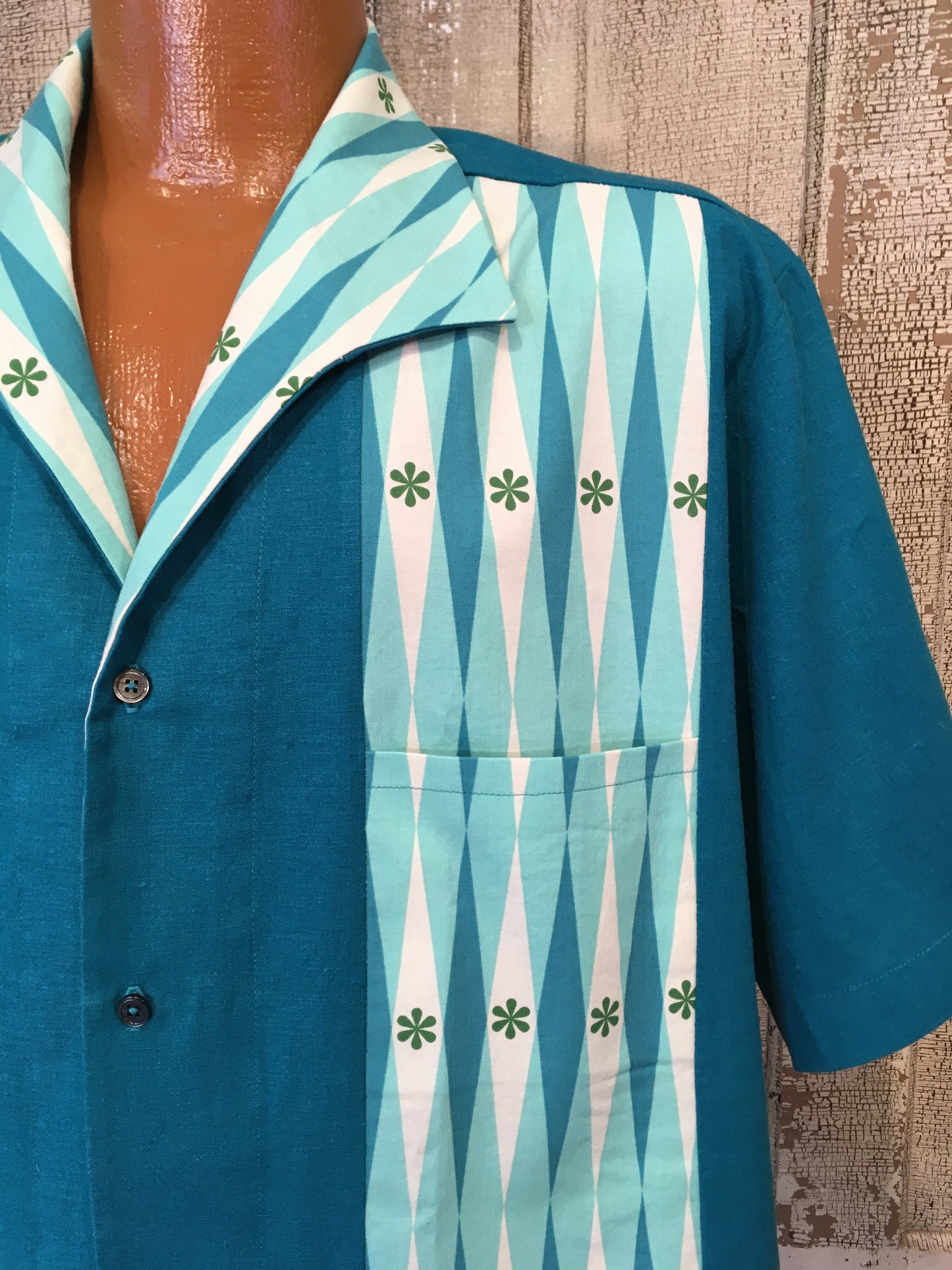 Martini Shirt- Jupiter/ Aqua Diamond