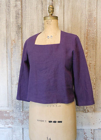 Square-neck Top